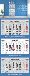 3-month calendar medium